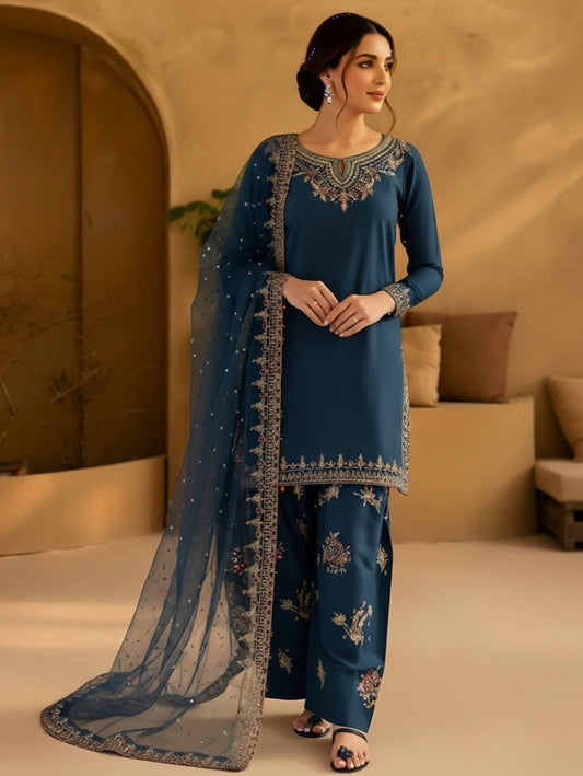 Joey 3Pc- Embroidered