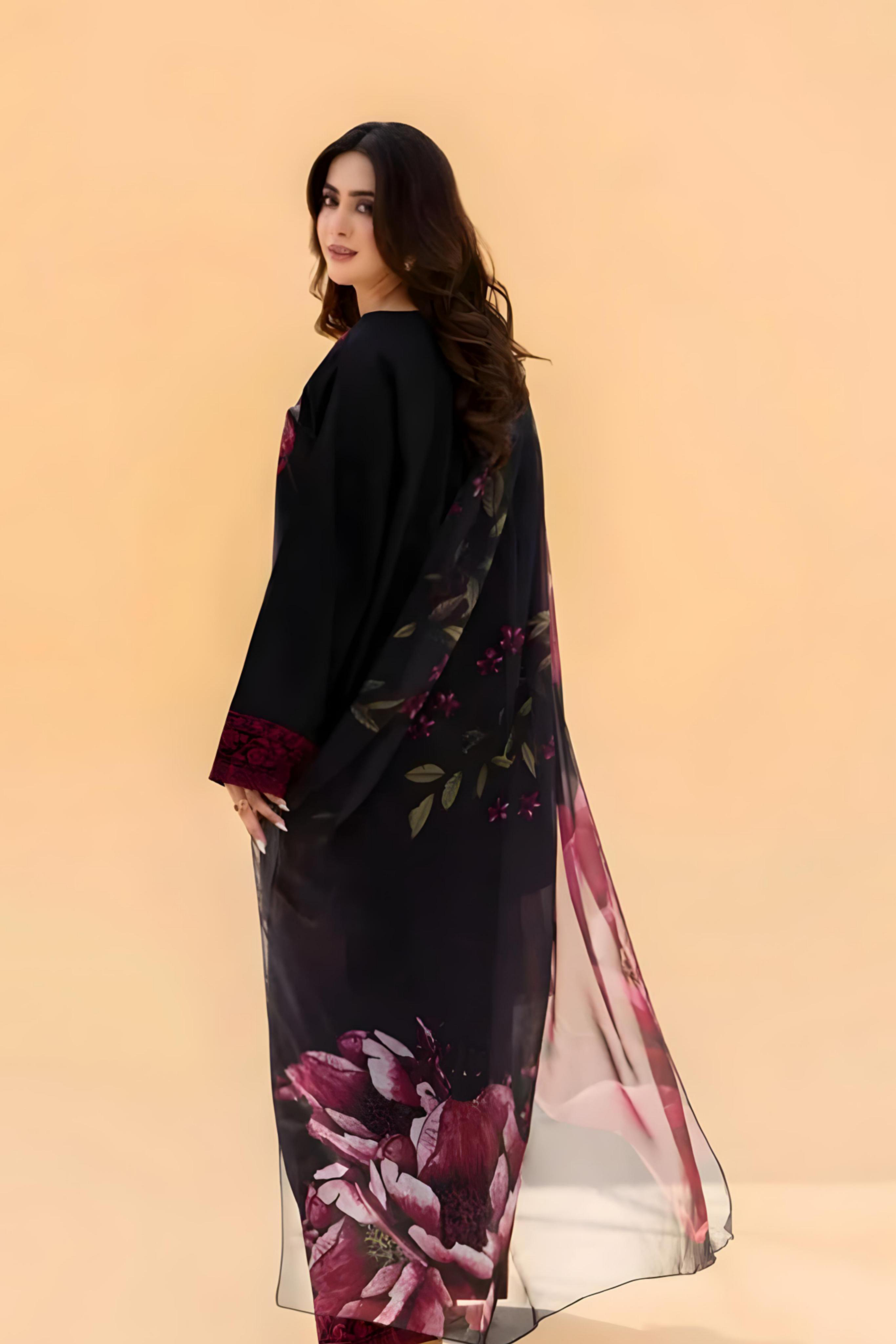 Zaroon 3 Piece Embroidered