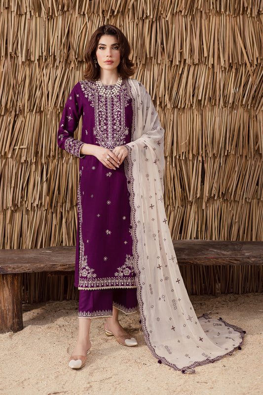 Gulaal-e-Arsh full embroidered dress