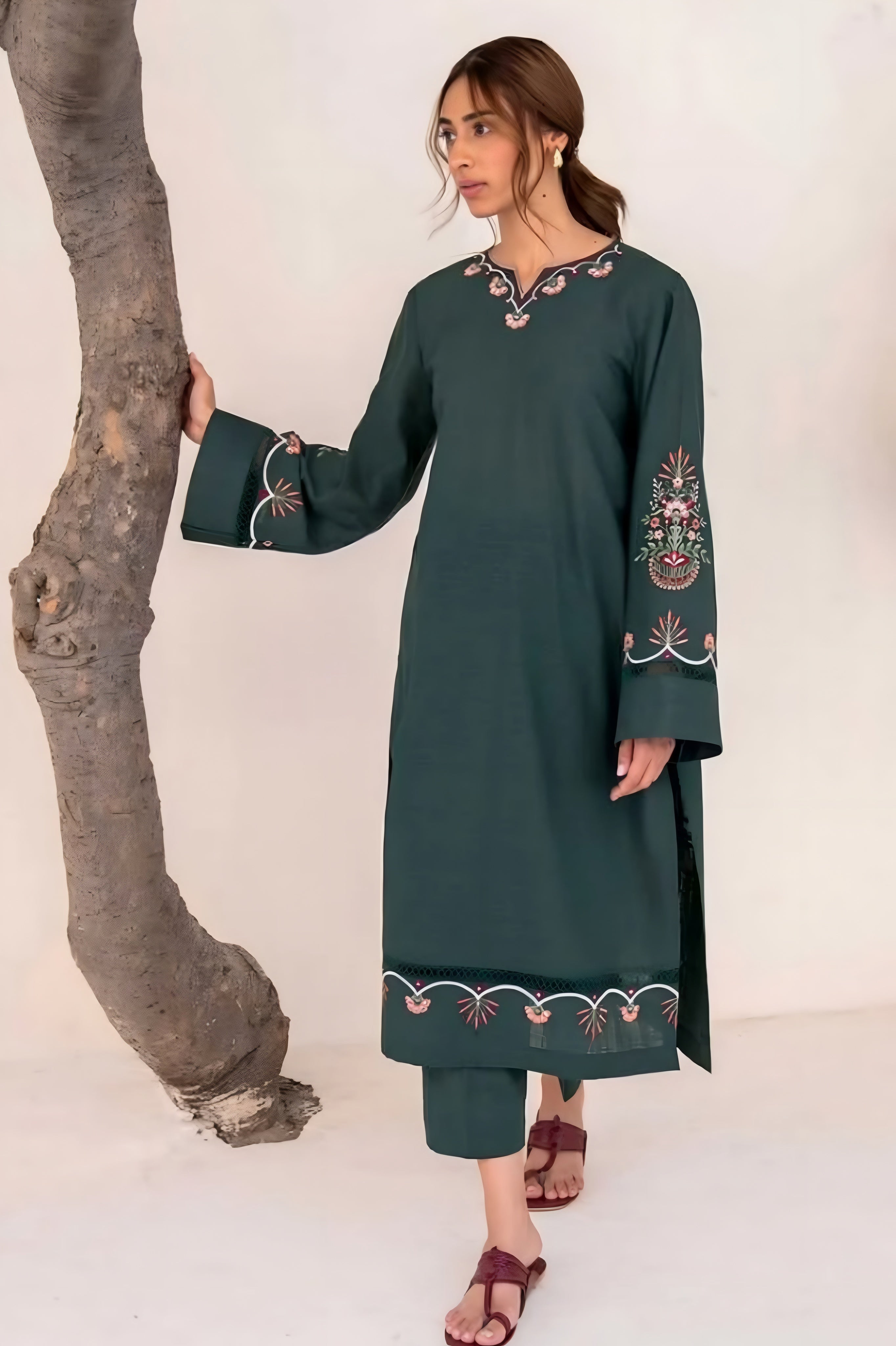 HANA 2 PC Embroidered