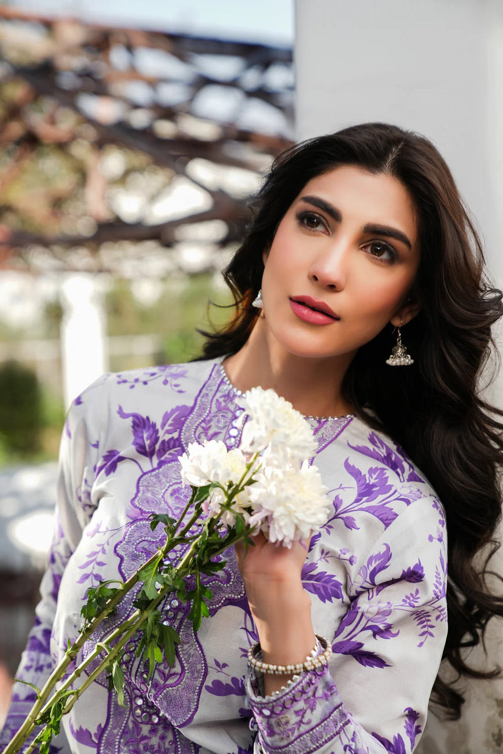 Blue bell embroidered 3pc