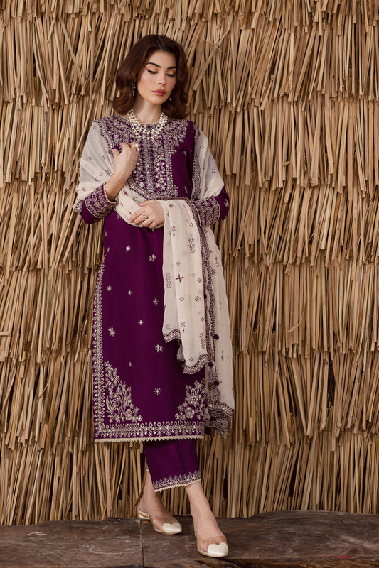 Gulaal-e-Arsh full embroidered dress