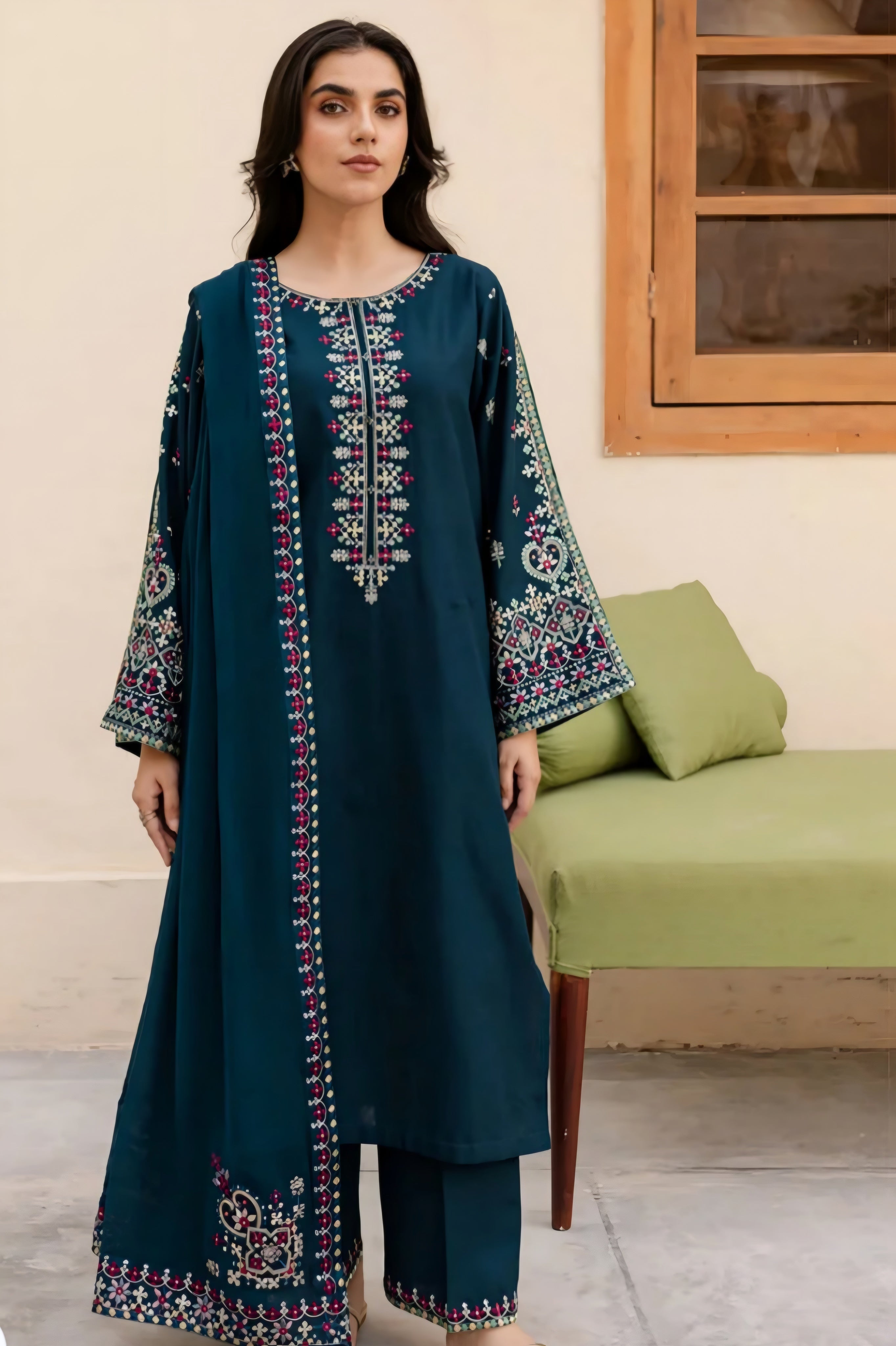 Gul e Bahar 3 PC Embroidered